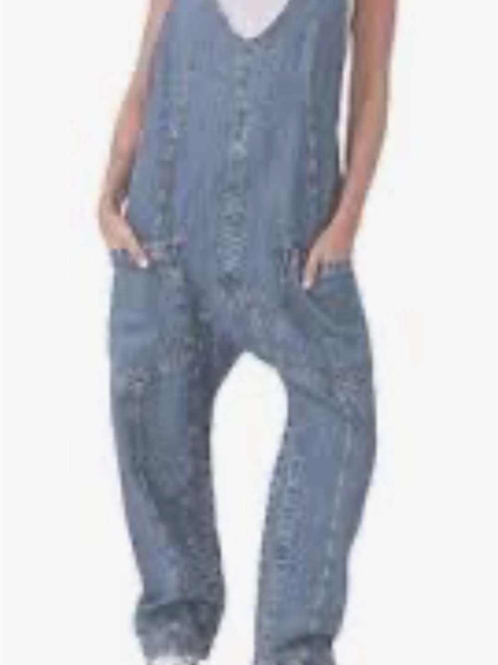 BiBi Blue Denim Women's Overalls